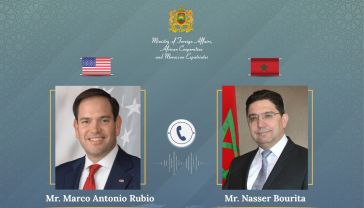 Call Nasser Bourita MArco Rubio