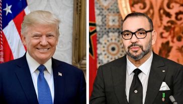 His Majesty King Mohammed VI President Donald Trump