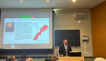 Ambassdor Youssef Amrani Presents Royal Atlantic Initiative at CUNY Symposium in New York