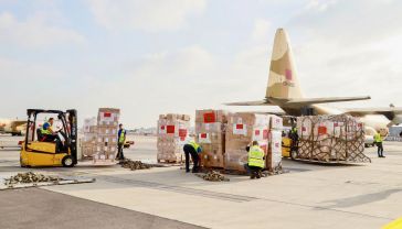 Moroccan Humanitarian Aid to Gaza